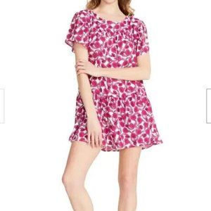 BB DAKOTA Pink Berry Floral Dress - NWT